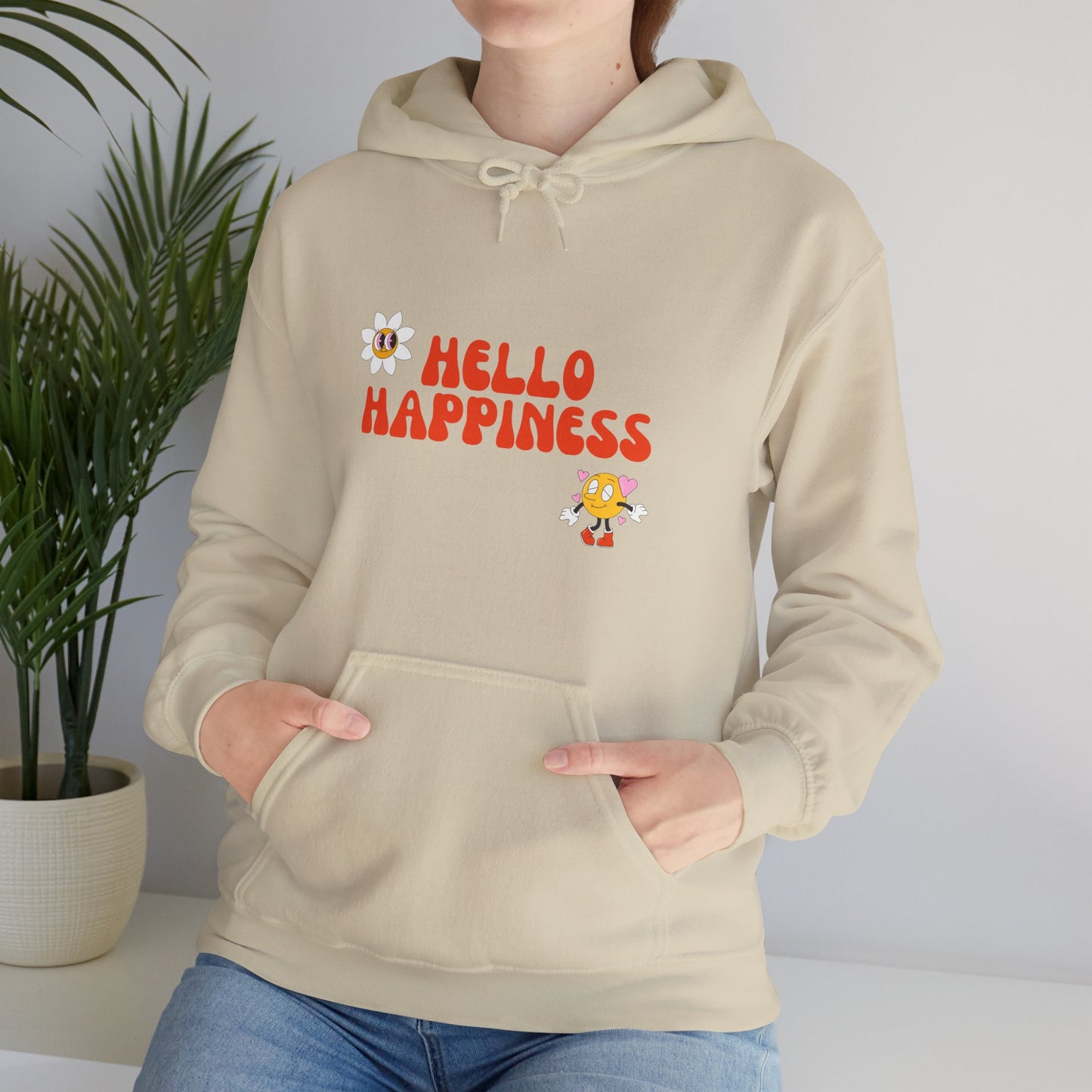 Hello Happiness Hoodie