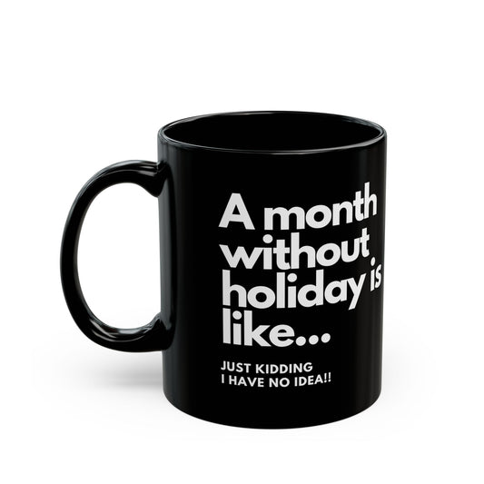 Travel Black Mug